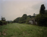 Camp Edenton field, Northeastern Regional Airport, Edenton, North Carolina  2009 (photograph by Dana Mueller and Bonnell Robinson) : From the series The Devil's Den