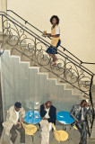 Addis in Motion: Street Photography from Ethiopia : A local cafe in Merkato, Addis Ababa.