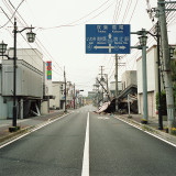 3 months later #01 "Main street of Namie" : 06/12/2011 Namie Fukushima  8km from Fukushima Daiichi Nuclear Power Plant (Nuclear Evacuation Zone)