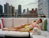 Gillian, New York, NY : "American girls" - series of portraits of girls in the US with their look alike dolls.