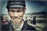 Chinese Portraits : Old Han Man - Portraits from diverse ethnic origins like Uyghur, Han, Kazak, Hui, Xibo and Mongol in China.