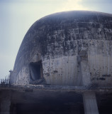 Like weapon, like camera / A giant concrete Egg : A giant concrete Egg, once a well loved cinema built in the 60's.